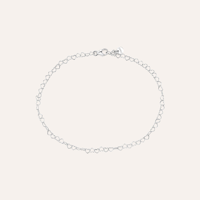 Cavigliera Silver Collection Argento Rodiato - Spannringe Damen | OROVIVO