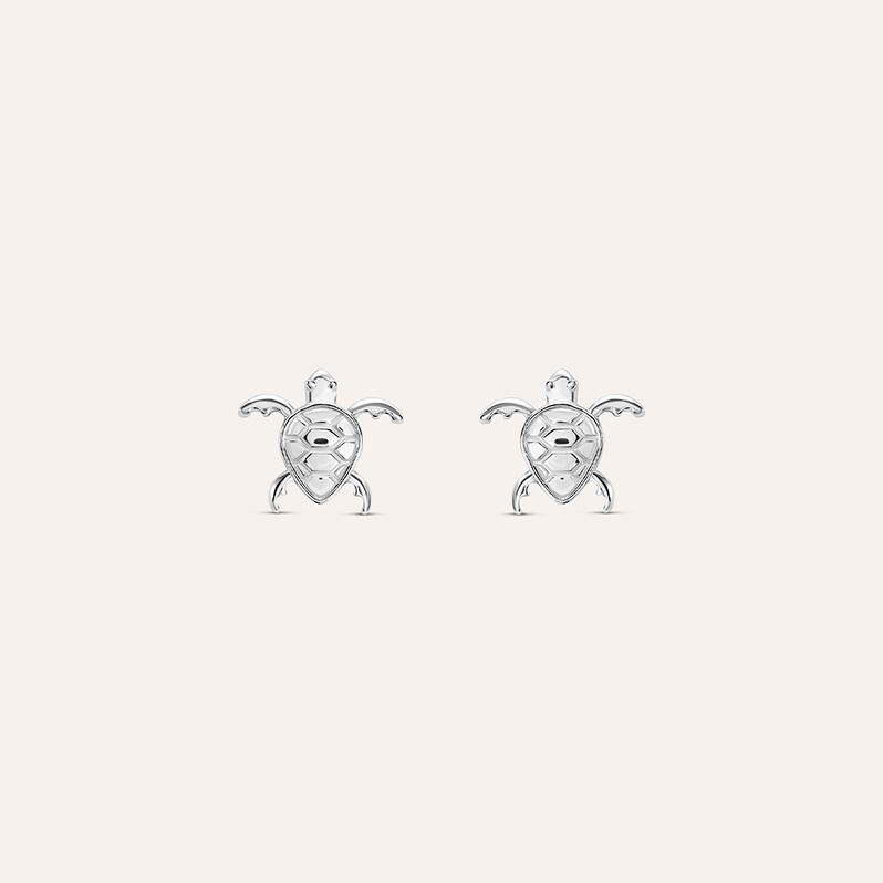 Orecchini Lobo Silver Collection Argento Rodiato - Spannringe Damen | OROVIVO