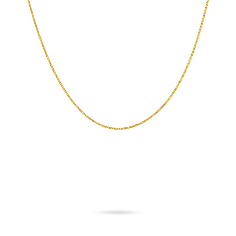 Chaîne Ixia Maille Gourmette Diamantee Or Jaune - Spannringe Damen | OROVIVO