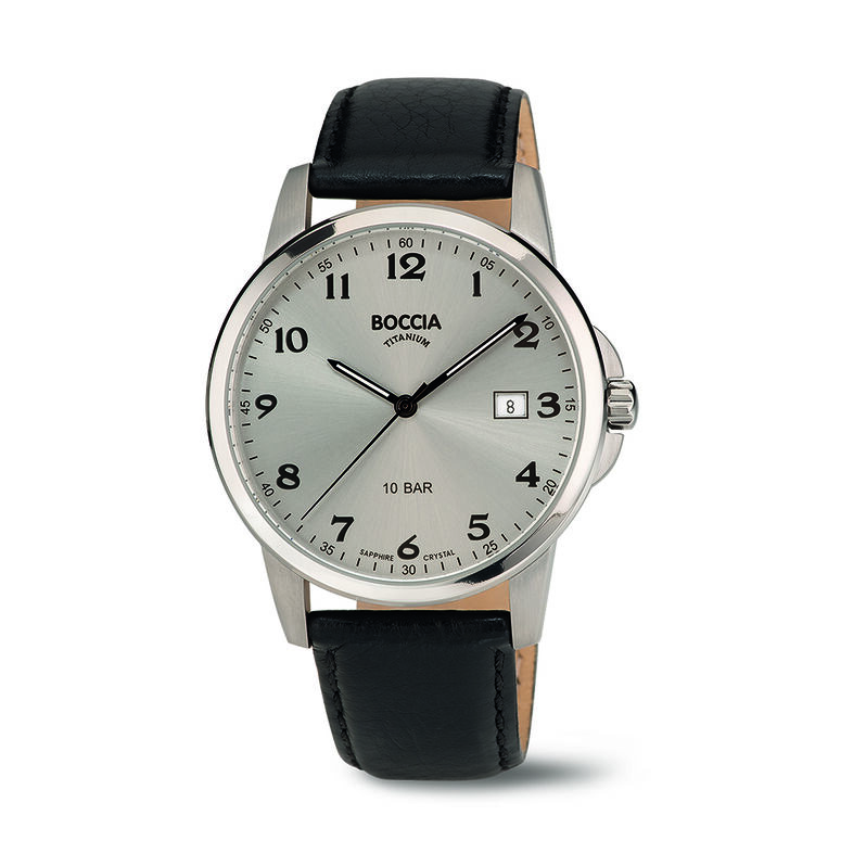 Boccia Herrenuhr Titanium 3633-03 Quarz - Armbanduhren Herren | OROVIVO