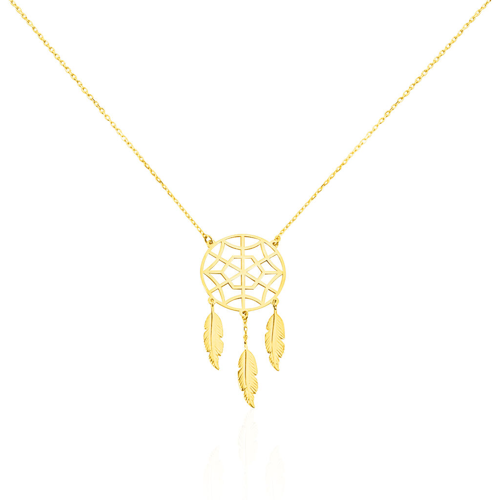 Collier Or Jaune Oneka Attrape Reves - Spannringe Damen | OROVIVO