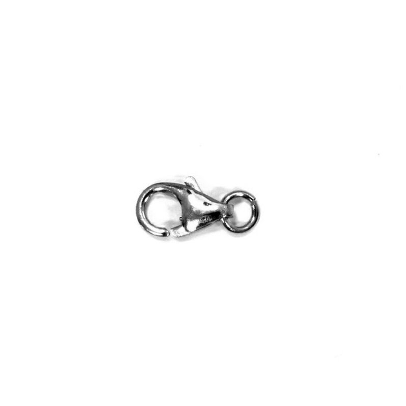 Moschettone Small Oro Bianco - Spannringe Unisex | OROVIVO