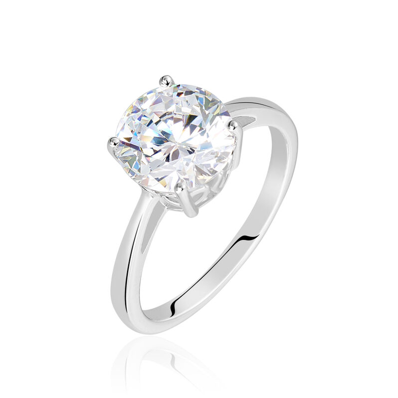 Damen Ring Silber 925 Zirkonia Resi  - Verlobungsringe Damen | OROVIVO