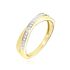 GIANA Damen Ring Gold 585 (14 Karat) Diamant Weiß 0,1 ct