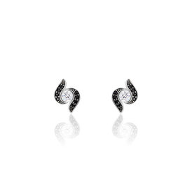 Damen Ohrstecker Silber 925 Zirkonia  - Ohrstecker Damen | OROVIVO