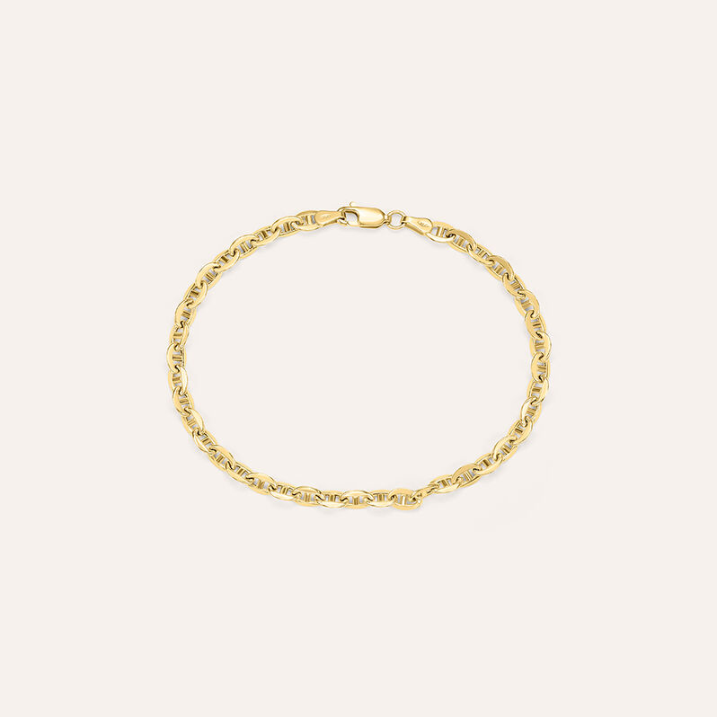 Bracciale Catena L'homme Or Oro Giallo - Spannringe Herren | OROVIVO