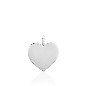 Anhänger Weißgold 375 Herz - Herzanhänger Damen | OROVIVO