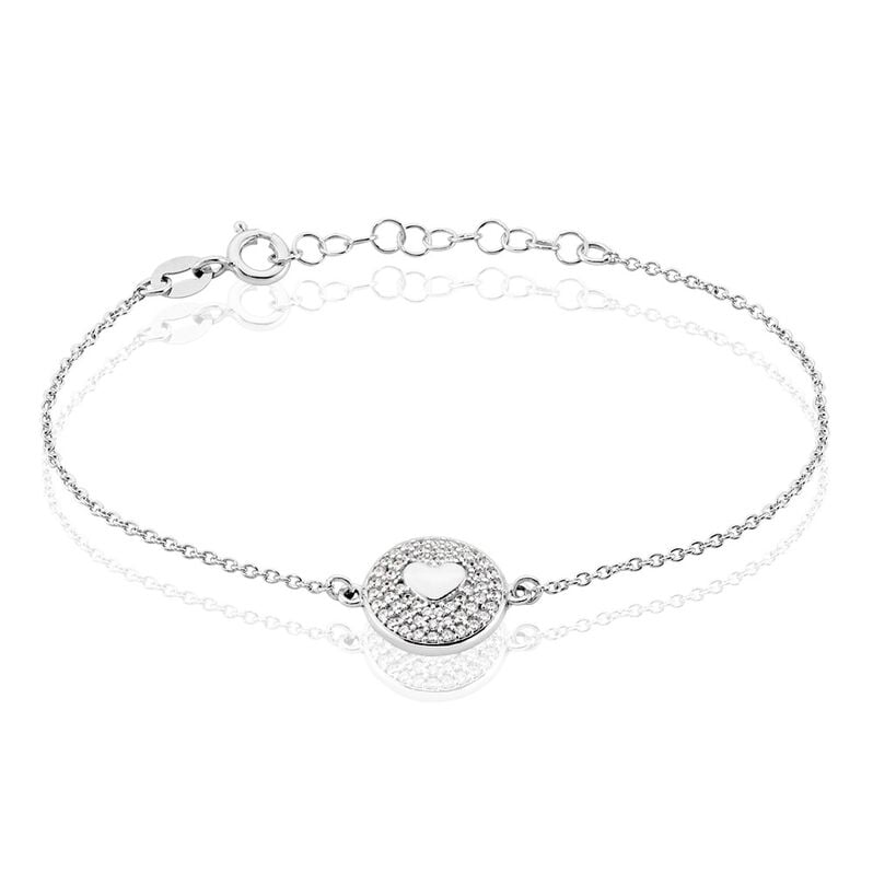 Bracelet Laocoon Argent Rhodié Oxydes De Zirconium - Spannringe Damen | OROVIVO