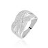 Damen Ring Silber 925 Zirkonia Weiß 0,3 ct