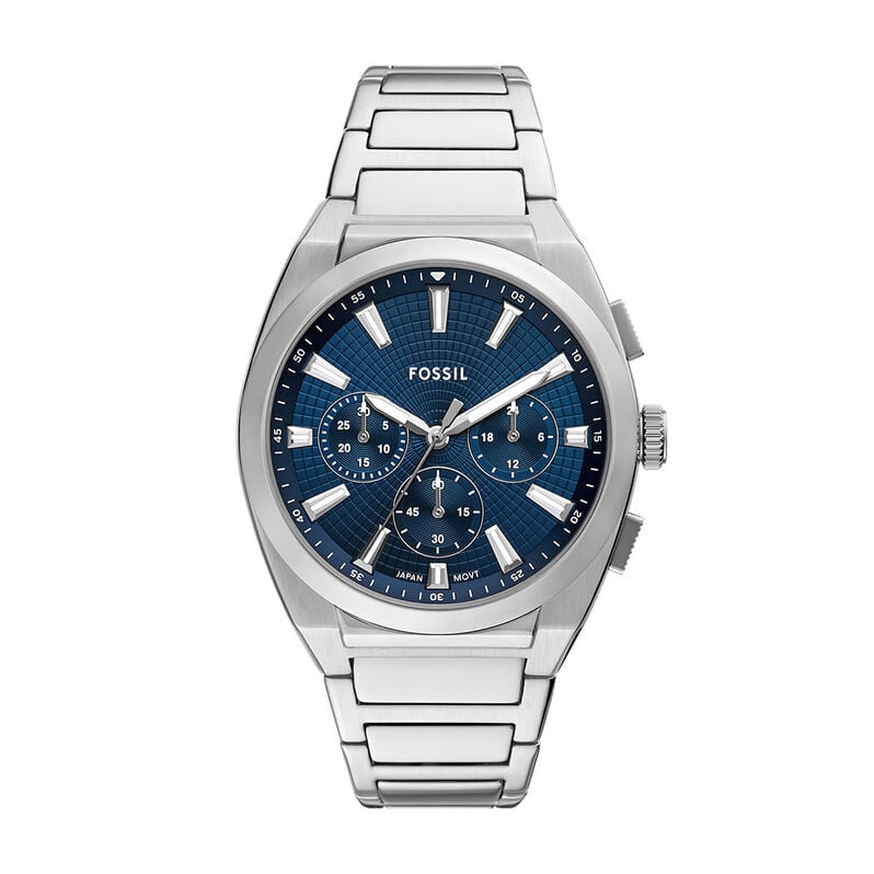 Montre Fossil Everett Bleu - Spannringe Herren | OROVIVO