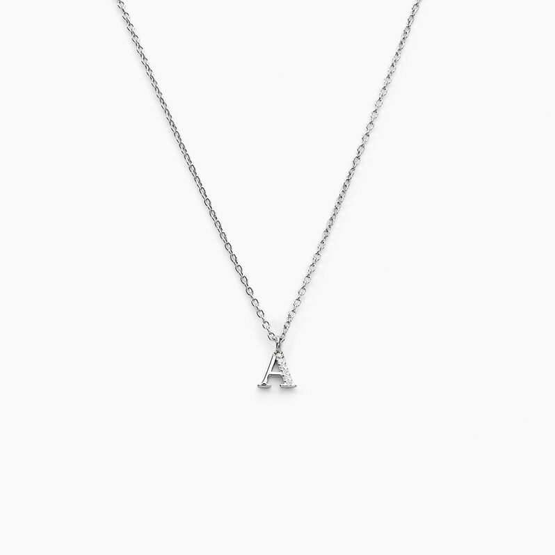 Collier Neruda Argent Weiss Oxyde De Zirconium - Spannringe Damen | OROVIVO