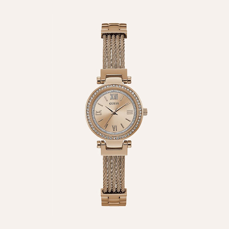 Orologio Donna Guess Mini Soho quadrante rose gold W1009L3-RE21 - Spannringe Damen | OROVIVO