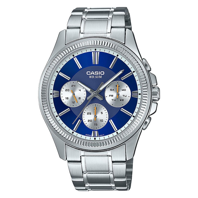 Montre Casio Collection Bleu - Spannringe Herren | OROVIVO