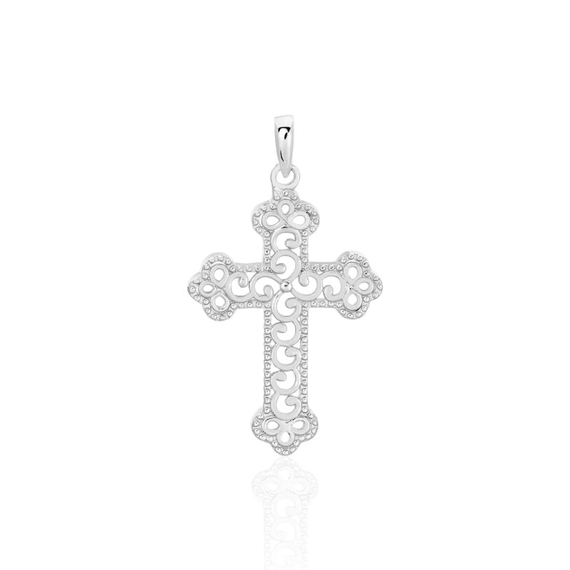 Kreuz Anhänger Silber 925 Gesine - Schmuckanhänger Damen | OROVIVO