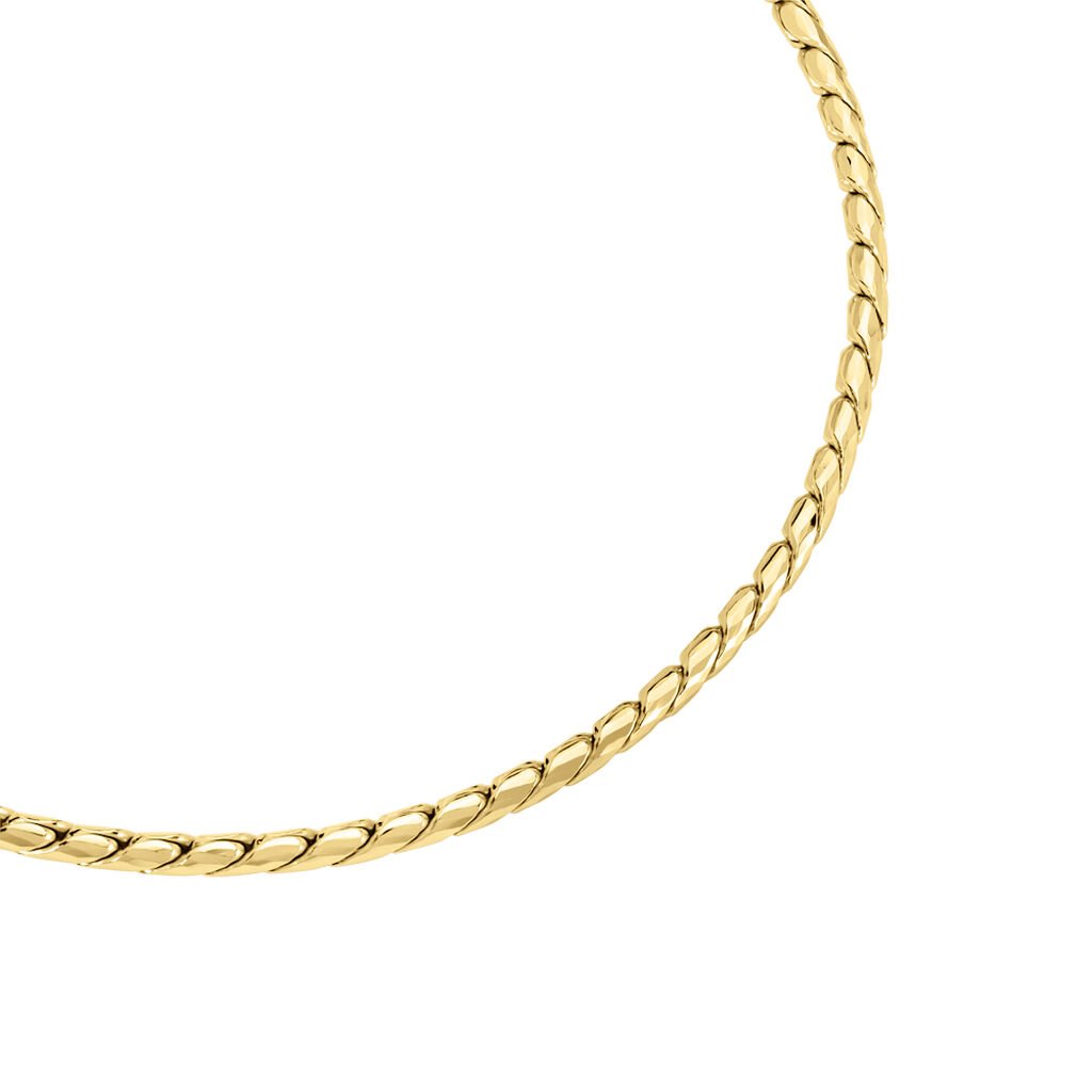 SOFI Damen Collier Silber vergoldet 925 B 3,15 mm - Halsketten Damen | OROVIVO
