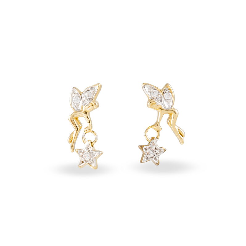 Boucles D'oreilles Pendantes Marie-gilberte Plaque Or Oxyde - Spannringe Damen | OROVIVO
