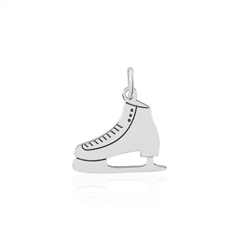 Pendentif Argent Emery Forme Patin A Glace - Spannringe Familie | OROVIVO
