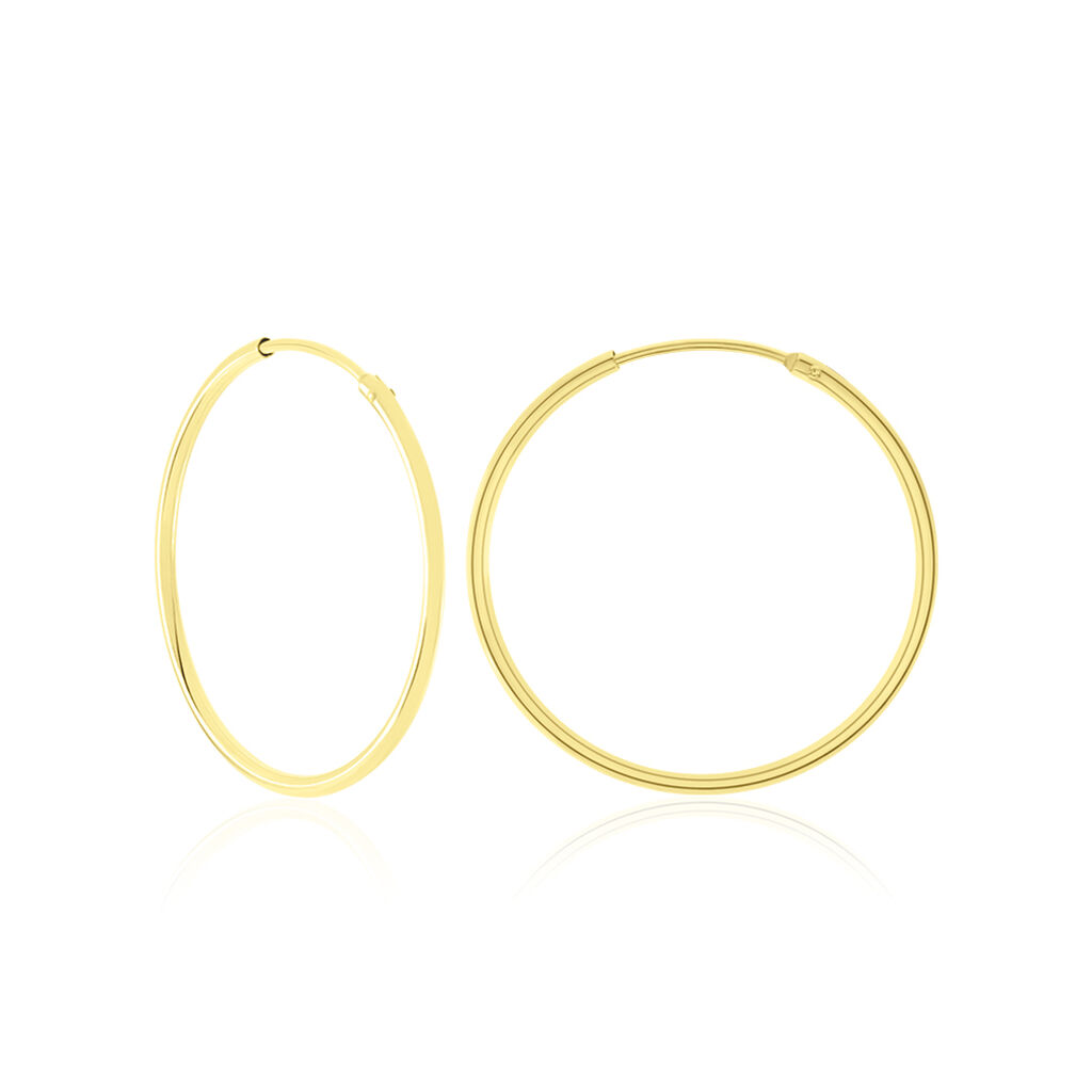 Damen Creolen Gold 375 - Creolen Damen | OROVIVO