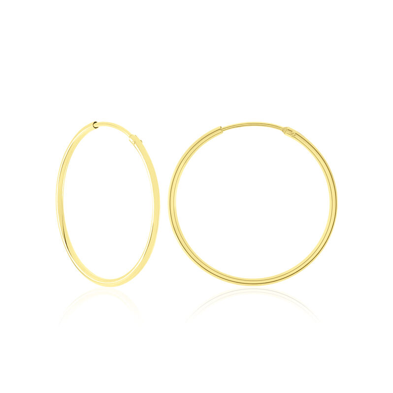 Damen Creolen Gold 375 - Creolen Damen | OROVIVO
