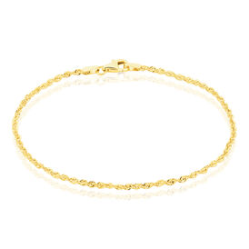 Damenarmband Kordelkette Gold 375  - Armketten Damen | OROVIVO
