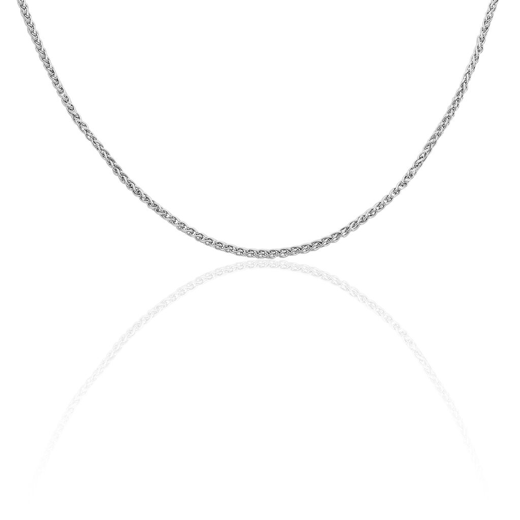 ZOPF S 1 Unisex Kette Silber 925 B 2,5 mm, Kette ohne Stein