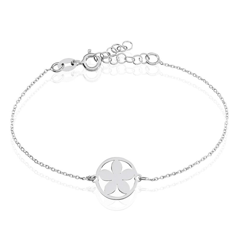 Bracelet Liliane Argent Blanc - Spannringe Damen | OROVIVO