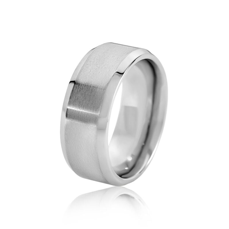 BOND Unisex Ring Edelstahl B 8 mm - Ringe Unisex | OROVIVO