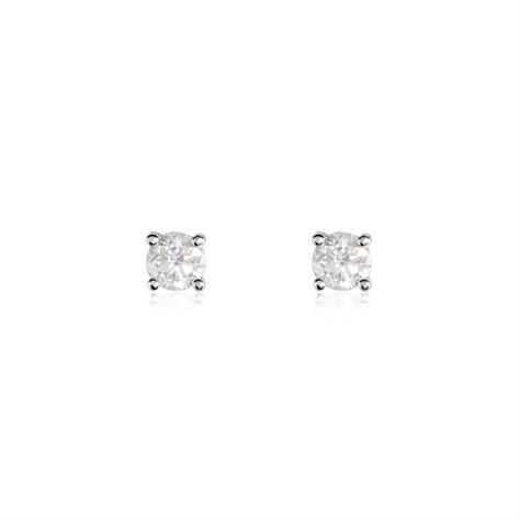 Damen Ohrstecker Weißgold Diamant 0,22ct Fierenze - Ohrstecker Damen | OROVIVO