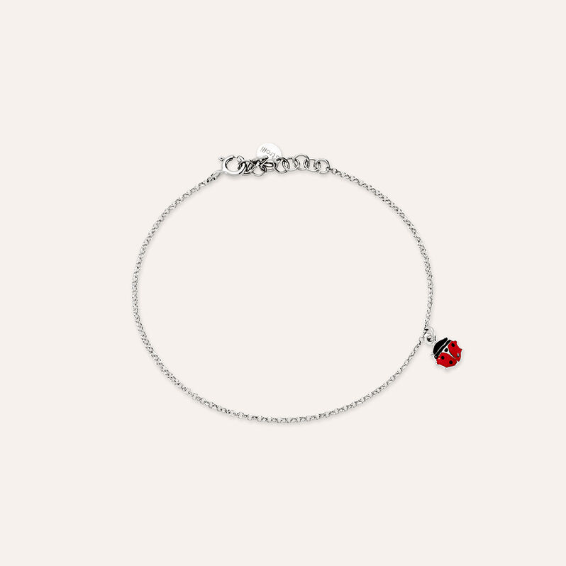 Bracciale Silver Baby Argento Rodiato - Spannringe Kinder | OROVIVO