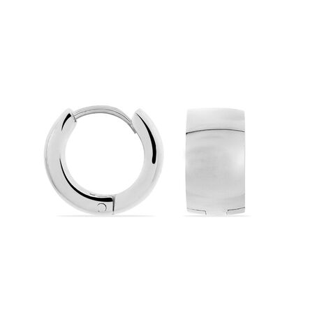 Unisex Creolen Edelstahl - Creolen Unisex | OROVIVO