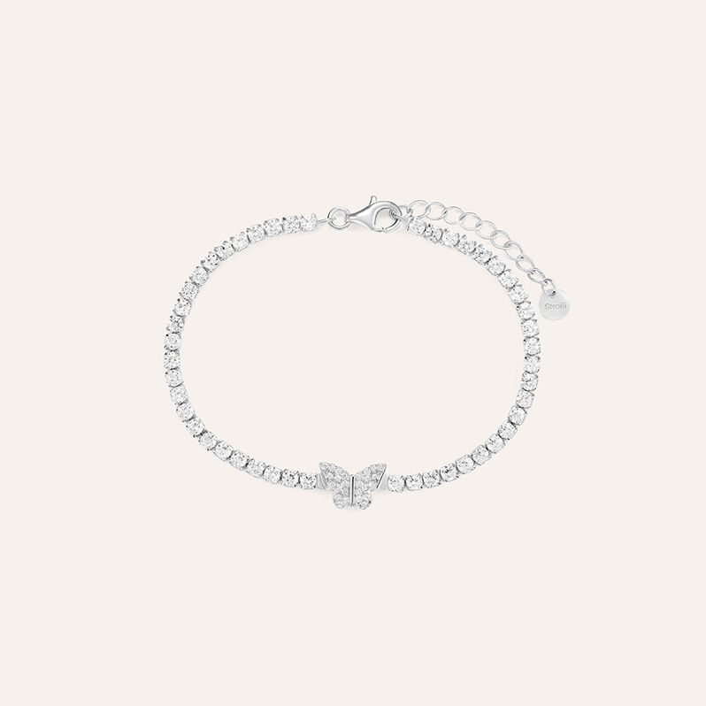 Bracciale Silver Moments Argento Rodiato Cubic Zirconia - Spannringe Damen | OROVIVO