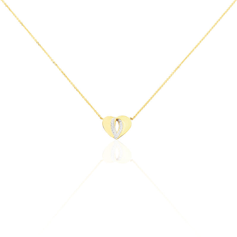 Collier Danele Or Jaune Diamant - Spannringe Damen | OROVIVO