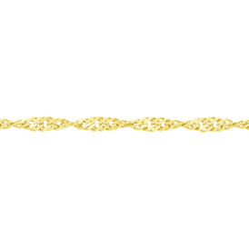 Damen Singapurkette Gold 375 45cm - Ketten ohne Anhänger Damen | OROVIVO