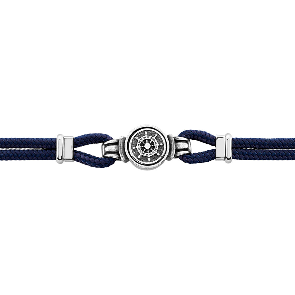 Herrenarmband Edelstahl Textil - Armbänder mit Anhänger Herren | OROVIVO