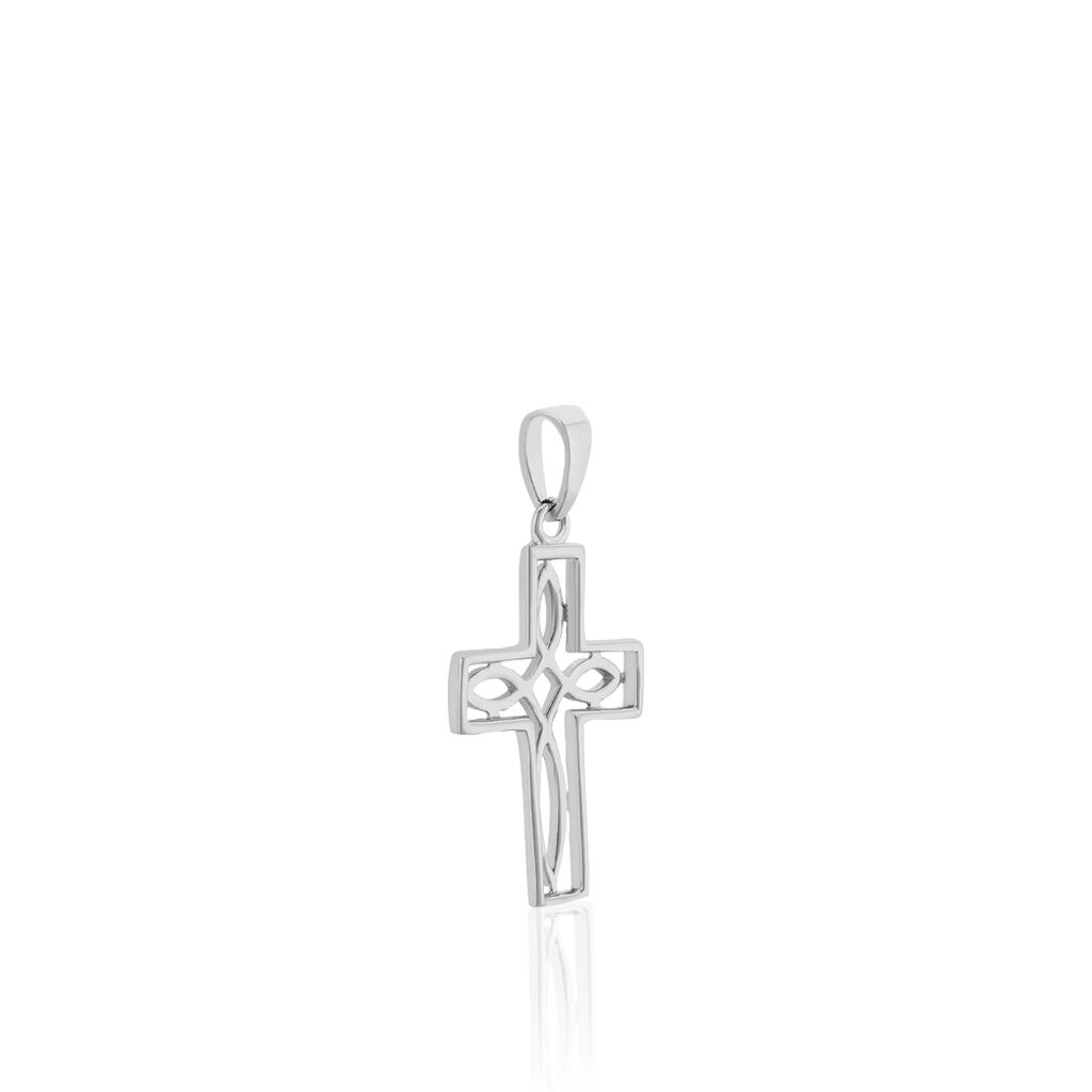 GESINE KREUZ 3 Damen Anh&auml;nger Silber 925 Religi&ouml;ses Kreuz