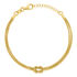 Lysandra Damen Armband Silber vergoldet 925 Knoten B 1,7 mm