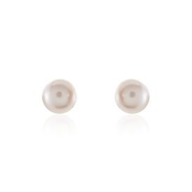 Damen Perlenohrringe Gold 585 Zuchtperle 7-8mm Grace - Ohrstecker Damen | OROVIVO