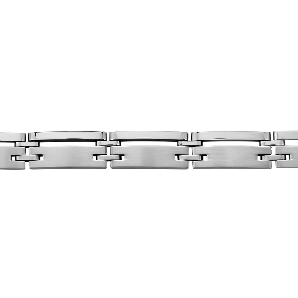 Herren Armband Edelstahl B 10 mm