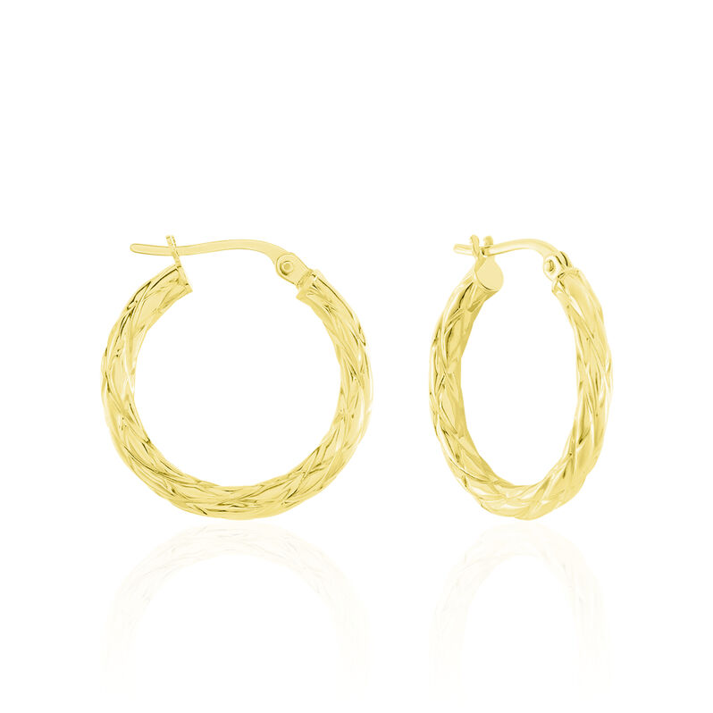 Damen Creolen Gold 375 - Creolen Damen | OROVIVO