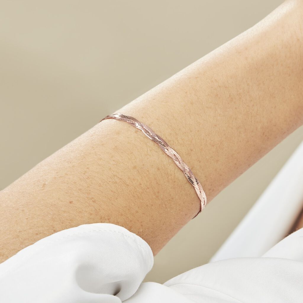 Bracelet Or Rose - Spannringe Damen | OROVIVO