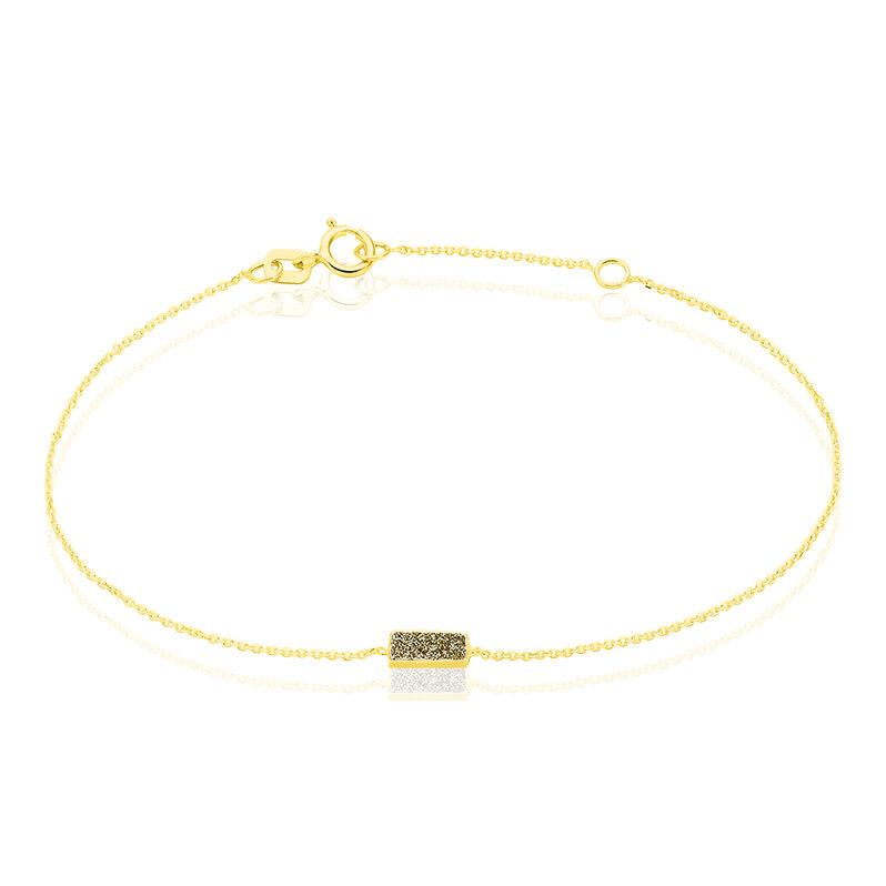 Bracelet Or Jaune Celtina Forme Baguette - Spannringe Damen | OROVIVO