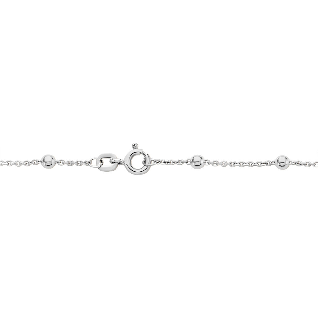 Damen Fußkettchen Silber 925 Kugeln - Fußketten Damen | OROVIVO