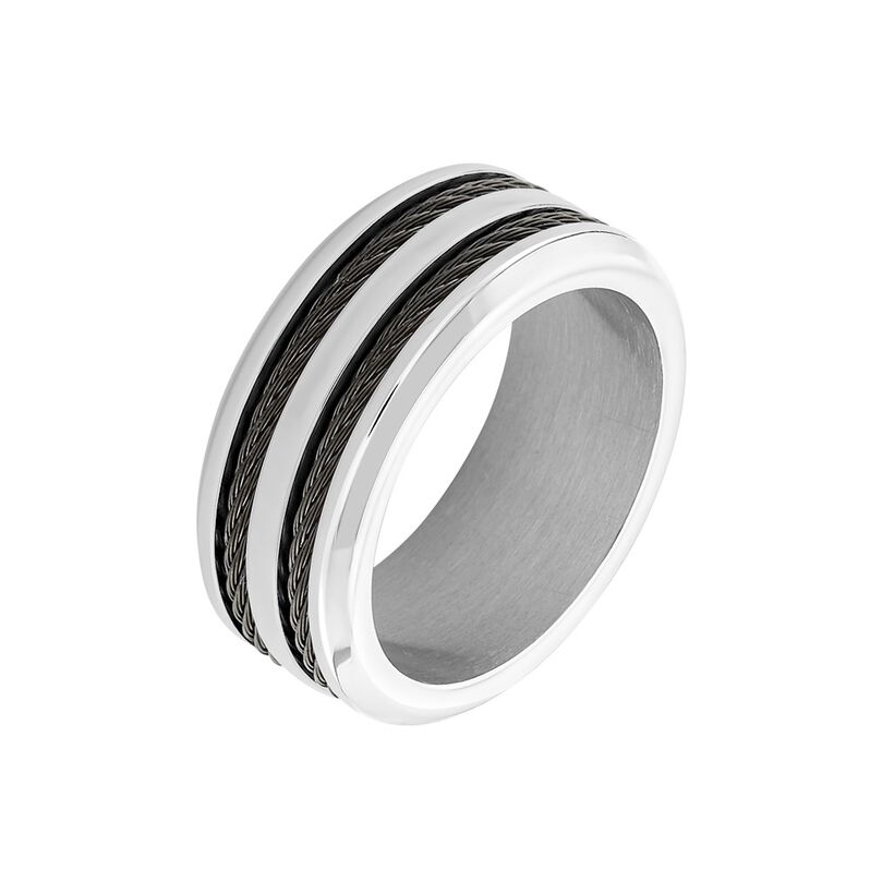 Herren Ring Edelstahl B 9 mm - Ringe Herren | OROVIVO
