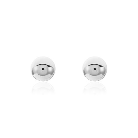 Damen Ohrstecker Titan Ohne Stein Ball Eunice 5,00mm  - Ohrstecker Damen | OROVIVO