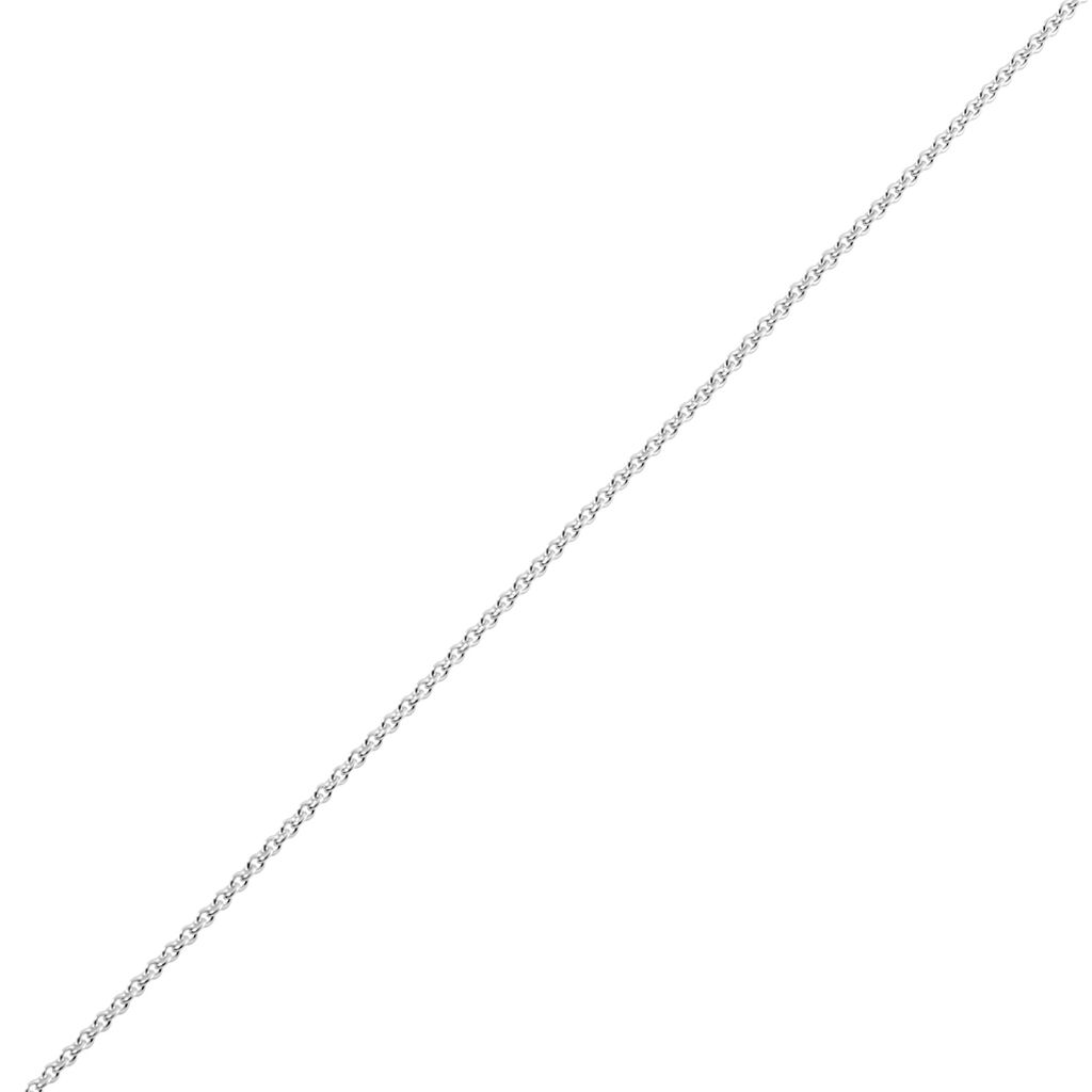 Unisex Kette Weißgold 585 4,5cm - Halsketten Unisex | OROVIVO