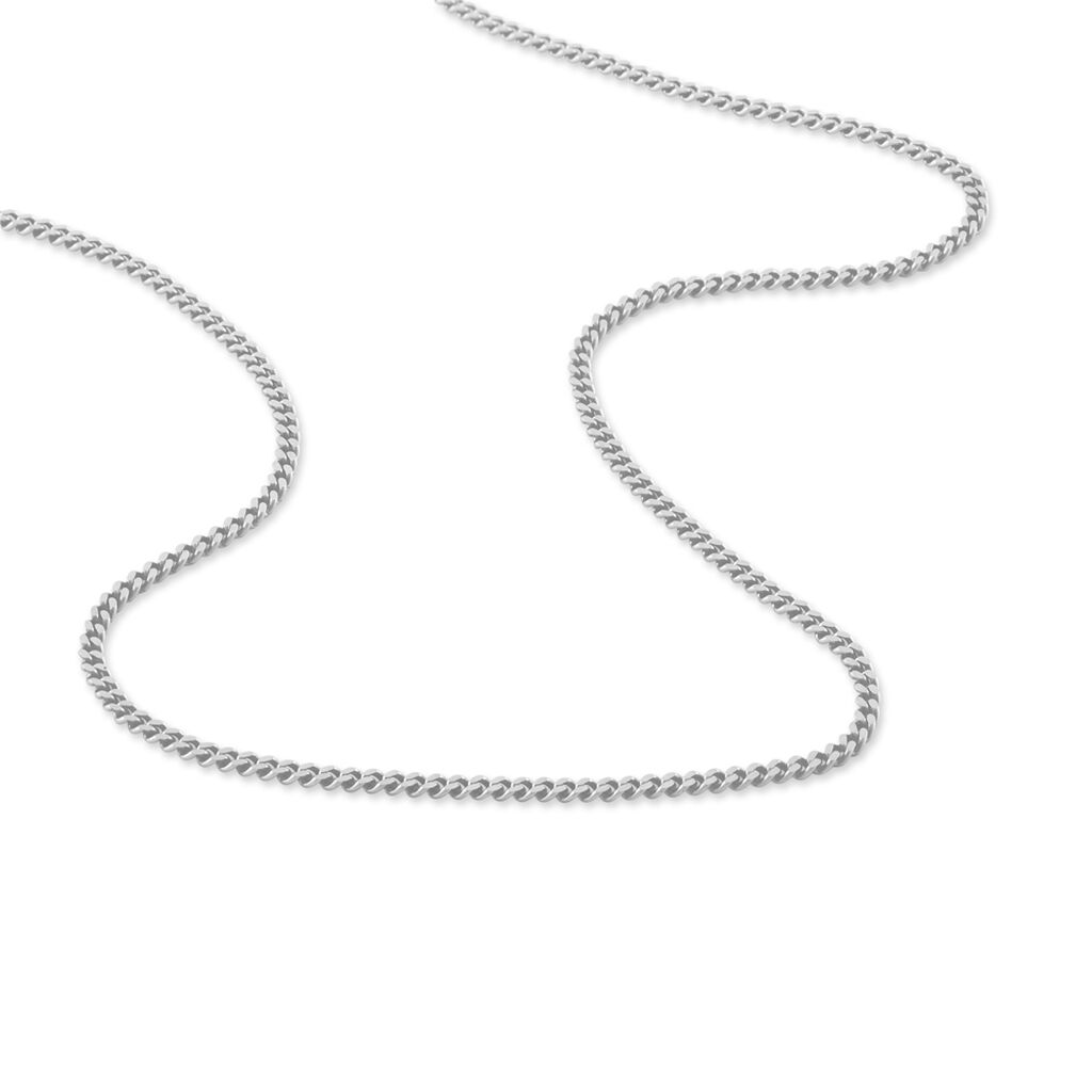 Chaîne Annael Maille Gourmette Argent Blanc - Spannringe Damen | OROVIVO