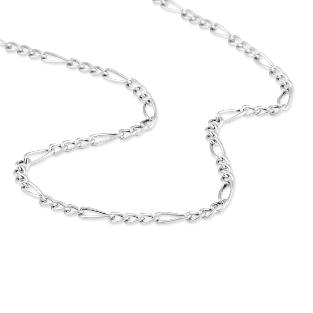 Chaîne Judicaelle Maille Alternée 1/3 Or Blanc - Spannringe Damen | OROVIVO
