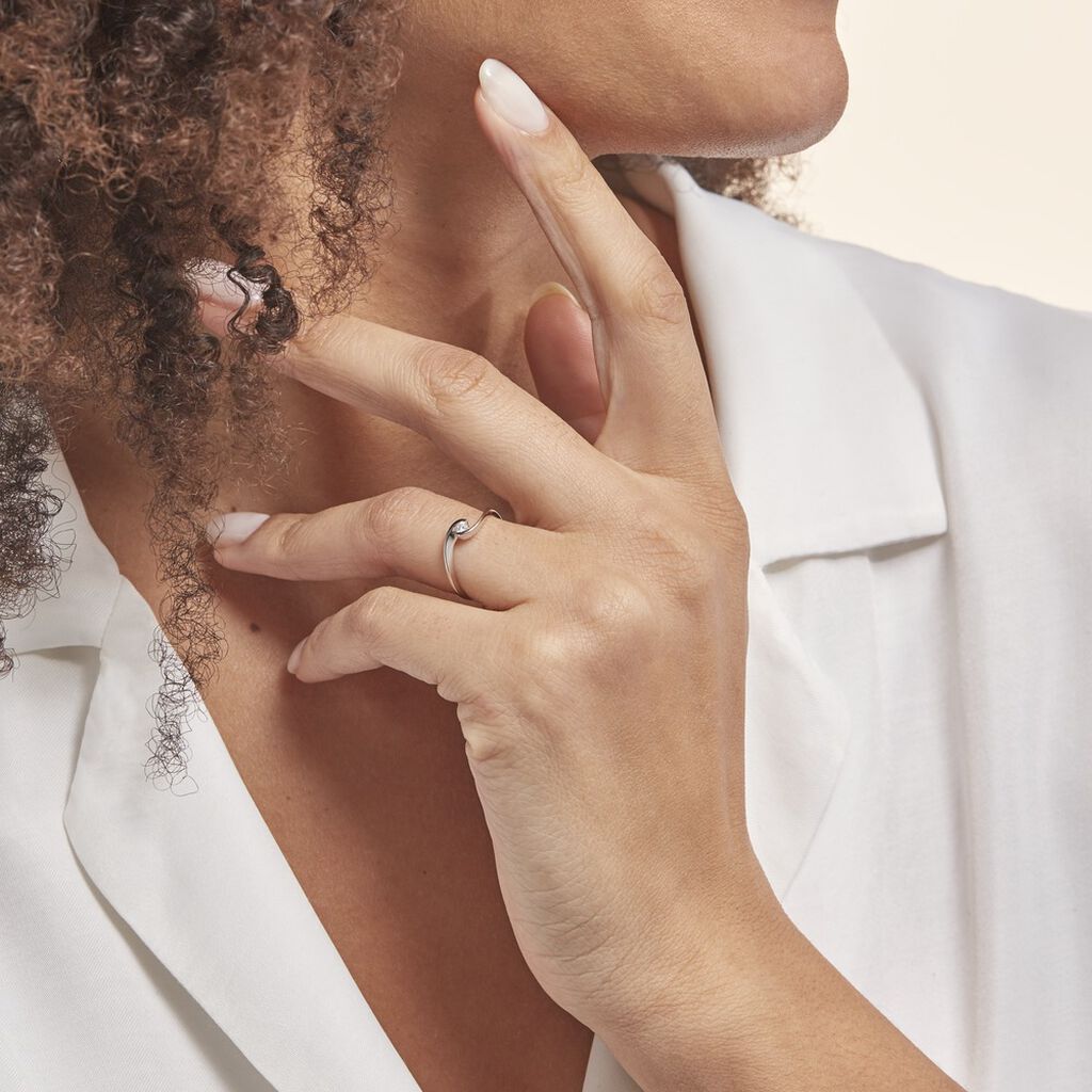 Solitaire Or Et Diamant - Spannringe Damen | OROVIVO