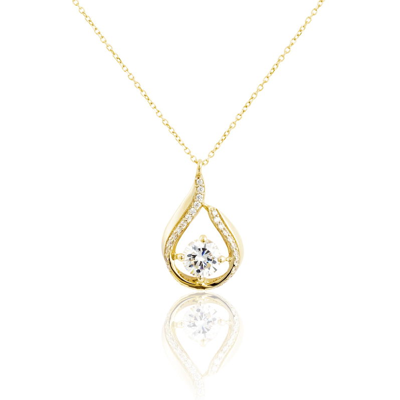 Collier Sevde Or Jaune Oxyde De Zirconium - Spannringe Damen | OROVIVO
