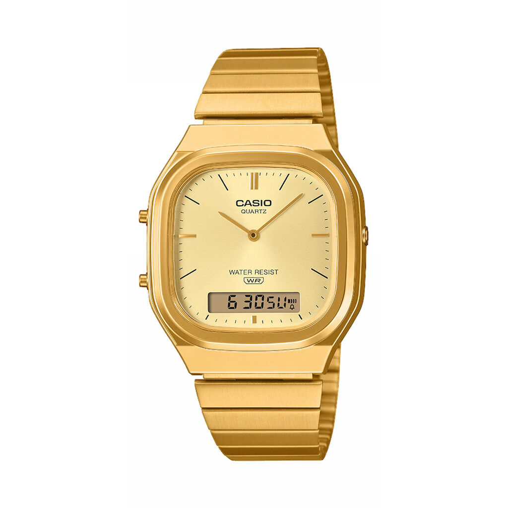 CASIO COLLECTION Unisex Quarzuhr CASIO VINTAGE COLLECTION AQ-240EG-9AEF